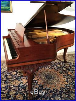 Chickering Flügel art case Louis XV style, baby grand piano