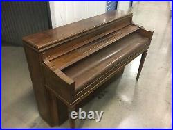Chickering & Sons Spinet Piano With Bench