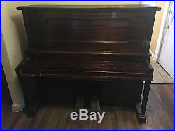 Classic Wooden (dark brown) Upright Piano