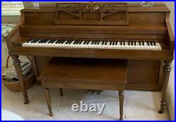Conn Console Piano With Bench (free Local Pick Up)