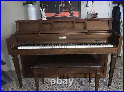 Currier Piano With Bench