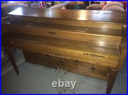 Currier Piano With Bench Currier Piano With Bench