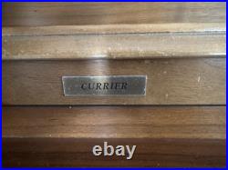 Currier piano with bench