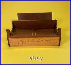 Dollhouse 1/12 Scale Miniature Upright Piano handcrafted by Ralph Partelow Jr