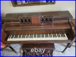 EVERETT Upright Piano & HAMMOND M103 ORGAN