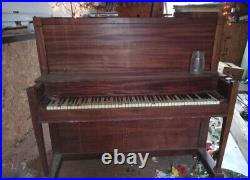 Early 1900's Marshall Wendell Standing Piano