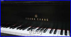Ebony Satin 1985 YOUNG CHANG 6' 1 GRAND PLAYER PIANO
