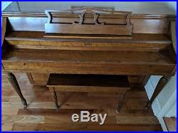 Estey upright piano, local pick-up, great for beginners