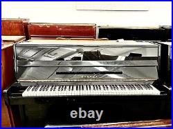 Eterna ER-C10 Console Upright Piano 43 ½ Polished Ebony