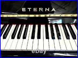 Eterna ER-C10 Upright Piano 43 1/2 Polished Ebony