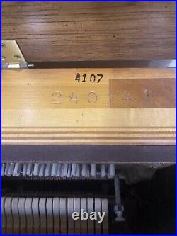 Everett Upright Piano Circa 1975-1982