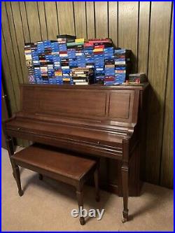Everett Upright Piano With Bench