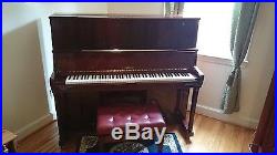 Exceptional Petrof Upright Piano Model 131 with bench
