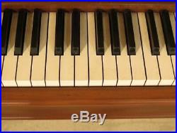 F45854 JANSEN Walnut French Style Upright Piano and Bench