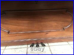 Fabulous 1887 STEINWAY Upright Piano Works and Sounds Great! S/N 61655