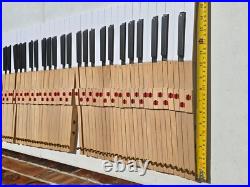 Full Set of 88 Vintage Piano Keys / Replacement Keys 16 Made in Japan Yamaha Full Set of 88 Vintage Piano Keys / Replacement Keys 16 Made in Japan Yamaha