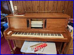 Functional Vintage Chickering Cabaret Player Piano