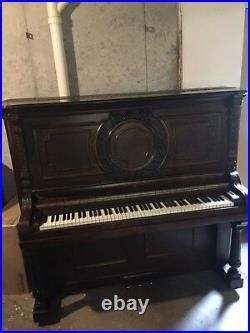 Gabler Victorian Upright Piano