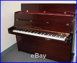 Great Condition Yamaha Upright Piano M112- 1964 Mahogany Shiny Finish with chair