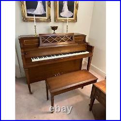 Gulbransen Upright Piano With Bench