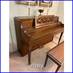 Gulbransen Upright Piano With Bench