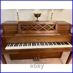 Gulbransen Upright Piano With Bench