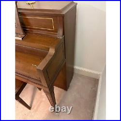 Gulbransen Upright Piano With Bench