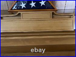 HOBART M CABLE STORY & CLARK Upright PIANO & BENCH with Storage