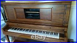 Haines Brothers Cabinet Grand Upright Ampico Reproducing Player Piano 1918