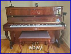 Hallet, Davis & Co Upright Piano = Good Condition = All Offers Considered