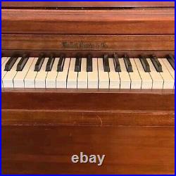 Hallet, Davis & Co. Upright Piano With Bench EUC