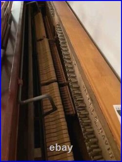 Hallet, Davis & Co. Upright Piano With Bench EUC