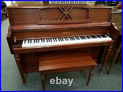 Hamilton by Baldwin H310 Console Upright Piano Mfg in China with Matching Bench
