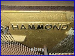 Hammond Upright Acoustic Piano