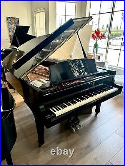 Hand-Crafted Kawai R-1 Grand Piano 6'5 Polished Ebony