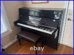 Hastings Upright 48? Professional Upright Ebony Polish