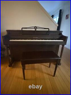 Henry F Miller 1968 Spinet Piano