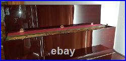 Henry F Miller Upright Piano, Mohahony With Matching Bench. Model Up 118M