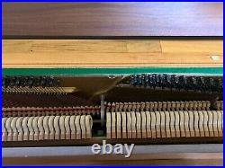 Henry F. Miller Vintage Upright Piano with Piano Bench
