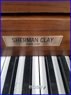 Hermoso Piano SHERMAN CLAY ¡¡¡Excelente Sonido