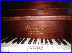 Hobart M. Cable Chicago Upright Piano- Used 1907