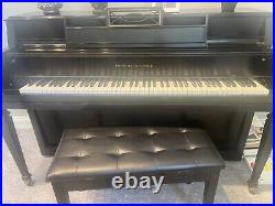Hobart M Cable Piano With Stool