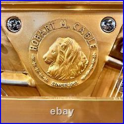 Hobart M Cable UH09L 43 Polished Mahogany Console Piano c2011 #T03262