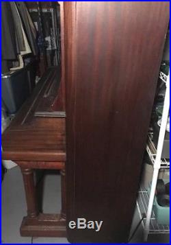 Htf 1907 Kohler & Campbell New York Upright Piano Antique Serial 89813 As Found