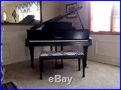 Huntington NY Baby Grand Piano with Upright Bench