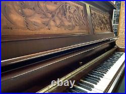 Ivers and Pond Antique Upright Piano 1890 Mechanically Restored