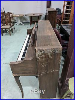 Ivers and pond standing console piano