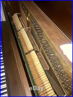 JOHN Wanamaker Console Upright Piano, Petite Size Fits Almost Anywhere, H 41