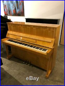 J. Becker Upright Piano 47 Polished Pine
