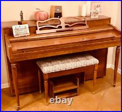Janssen Upright Piano with bench